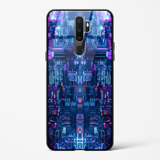 City Glitch - Oppo A11x Glass Gripper Case