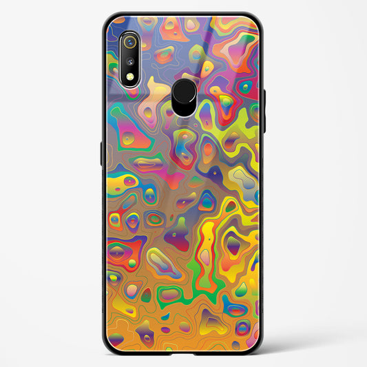 Contour Map - Realme 3 Glass Gripper Case