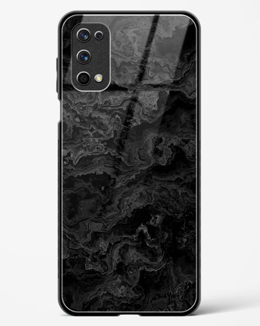 Charcoal Veil - Realme X7 Pro Glass Gripper Case