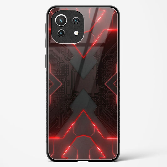 Red Horizon - Mi 11 Lite Glass Gripper Case