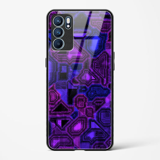 Twilight Fusion - Oppo Reno 6 Glass Gripper Case