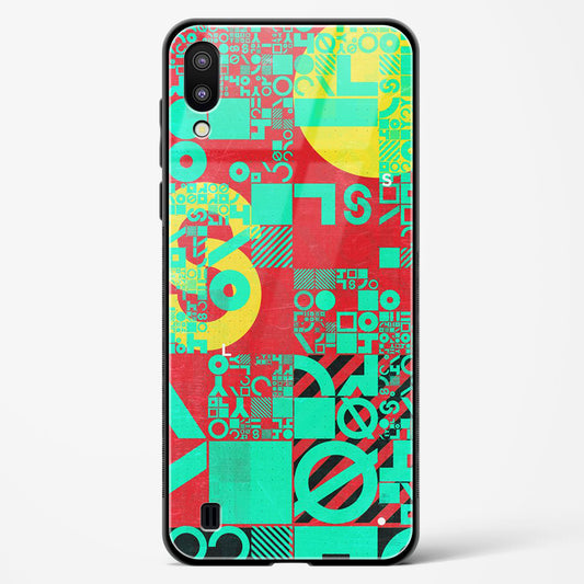 Orient Abstract - Samsung Galaxy M10 Glass Gripper Case