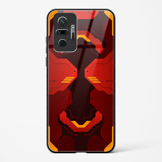 Flame Fusion - Redmi Note 10 Pro Max Glass Gripper Case