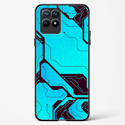 Oceanic Odyssey - Realme 8i Glass Gripper Case