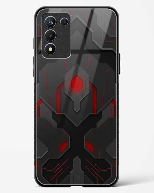 Obsidian Inferno - Realme 9 5G Speed Edition Glass Gripper Case