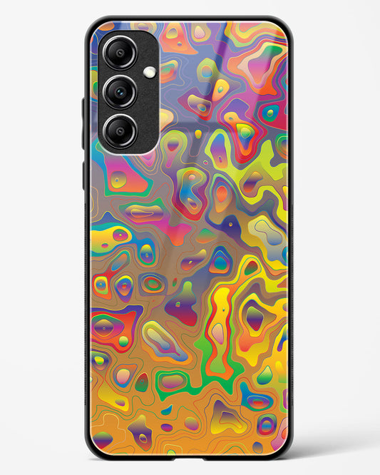 Contour Map - Samsung Galaxy M14 5G Glass Gripper Case