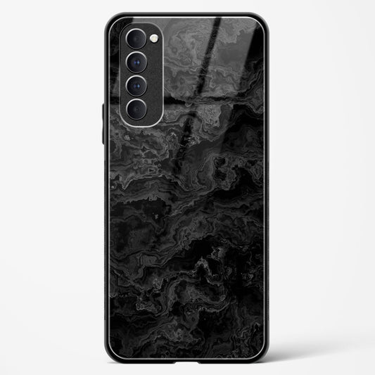 Charcoal Veil - Oppo Reno 4 Pro Glass Gripper Case