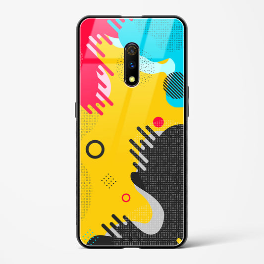 boho abstract - Oppo K3 Glass Gripper Case