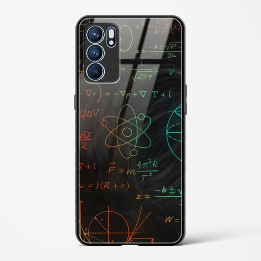 Physics Inky Black - Oppo Reno 6 Pro 5G Glass Gripper Case