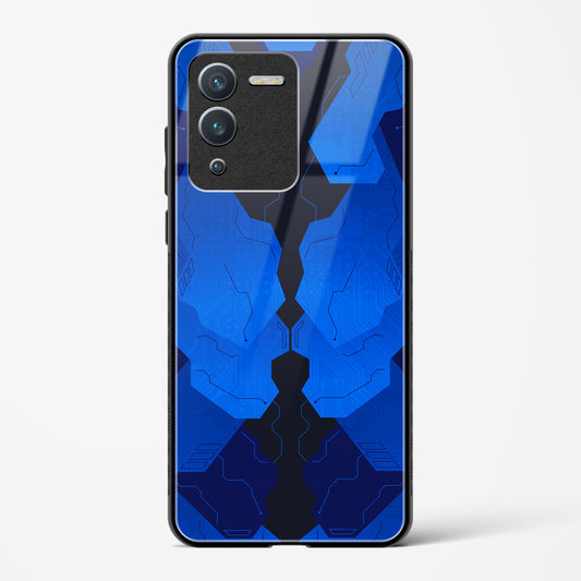 Blue Blitz - Vivo V25 Pro Glass Gripper Case