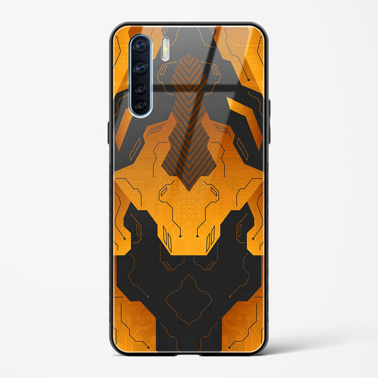 Gilded Edge - Oppo A91 Glass Gripper Case