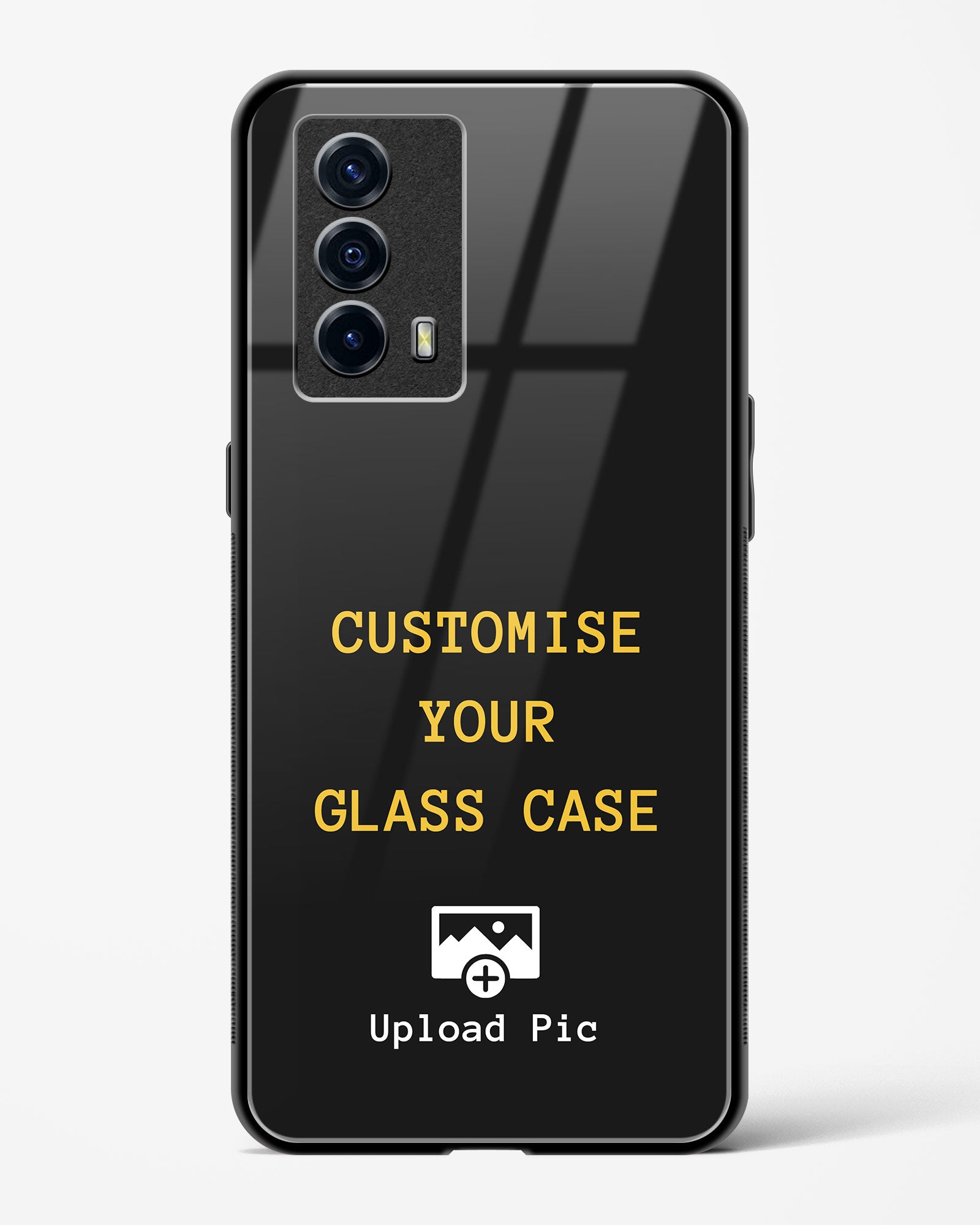 Customizable - Vivo iQOO7 Glass Gripper Case