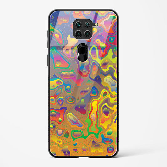 Contour Map - Redmi Note 9 Glass Gripper Case