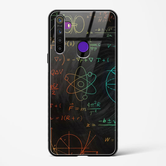 Physics Inky Black - Realme 5s Glass Gripper Case