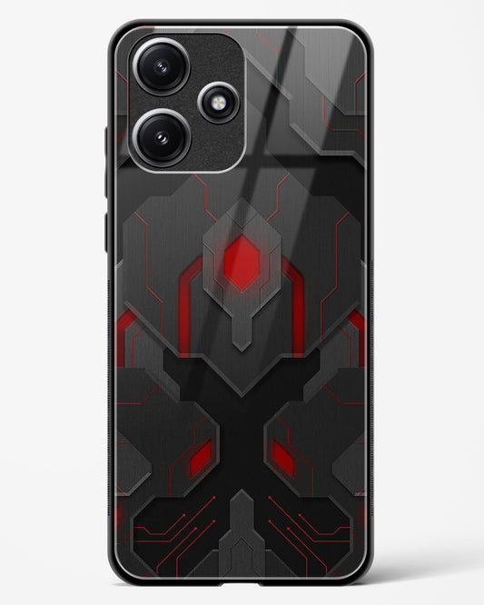 Obsidian Inferno - POCO M6 Pro 5G Glass Gripper Case