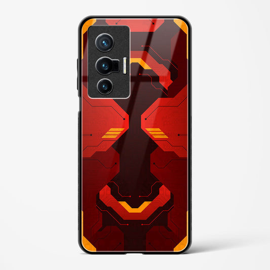 Flame Fusion - Vivo X70 Glass Gripper Case