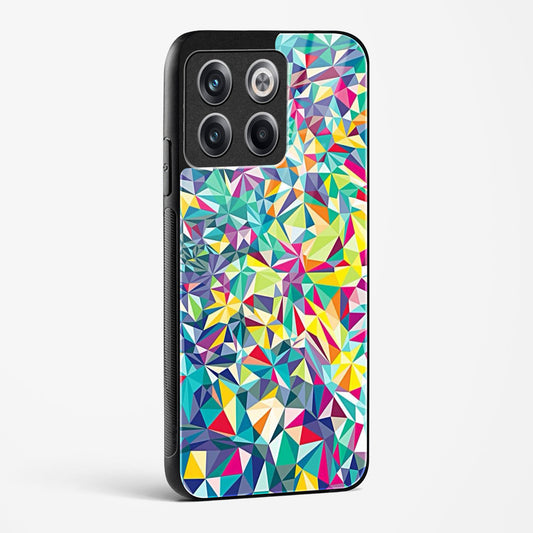 colorful geometric abstract OnePlus OnePlus 10T Glass Gripper Case