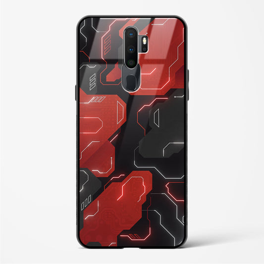 Gaming Rouge - Oppo A11x Glass Gripper Case