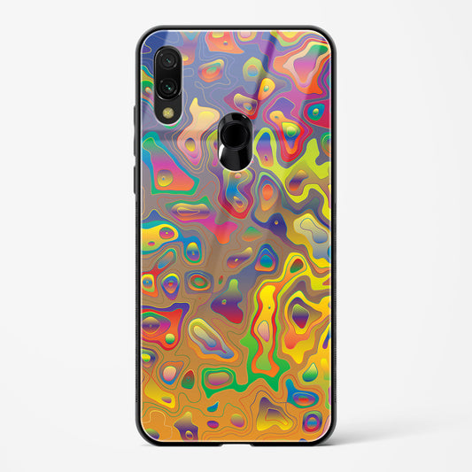 Contour Map - Redmi Note 7S Glass Gripper Case