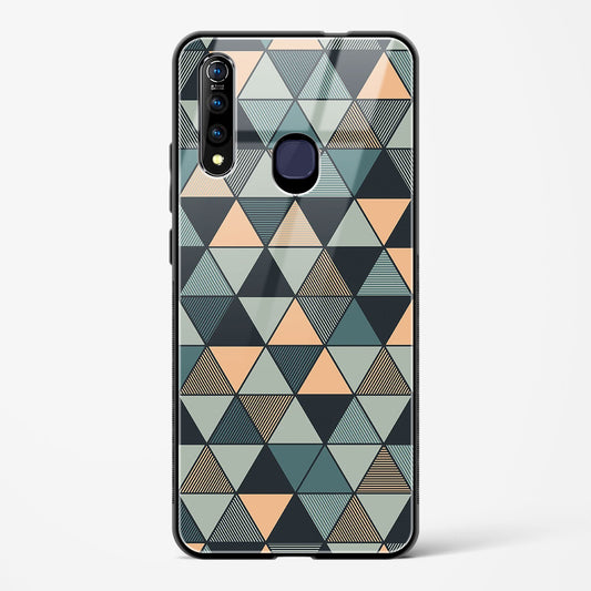 Triangle Mosaic - Vivo Z1 Pro Glass Gripper Case