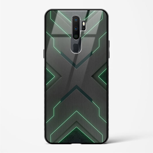 Green Horizon - Oppo A5 2020 Glass Gripper Case