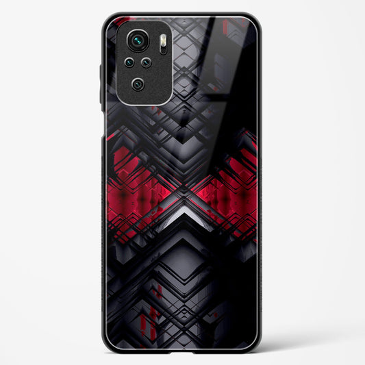 Red Eclipse - Redmi Note 10s Glass Gripper Case