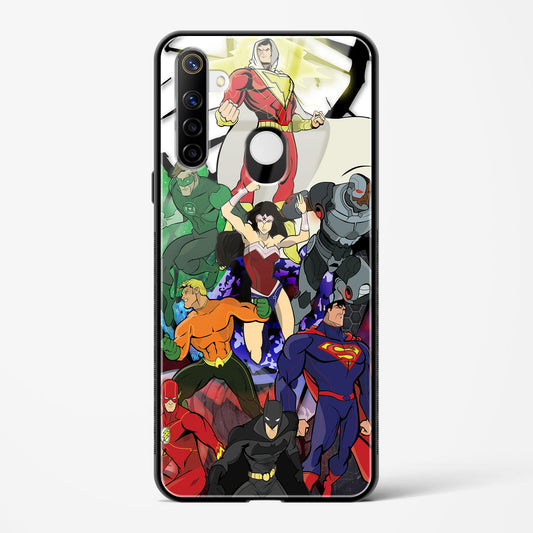 Fandom - Realme Narzo 10 Glass Gripper Case