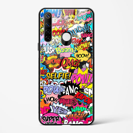 comic madness - Realme Narzo 10 Glass Gripper Case