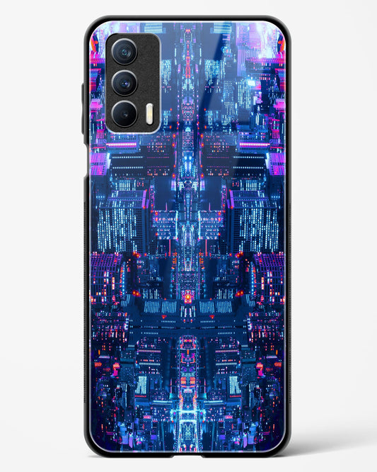 City Glitch - Realme X7 Glass Gripper Case