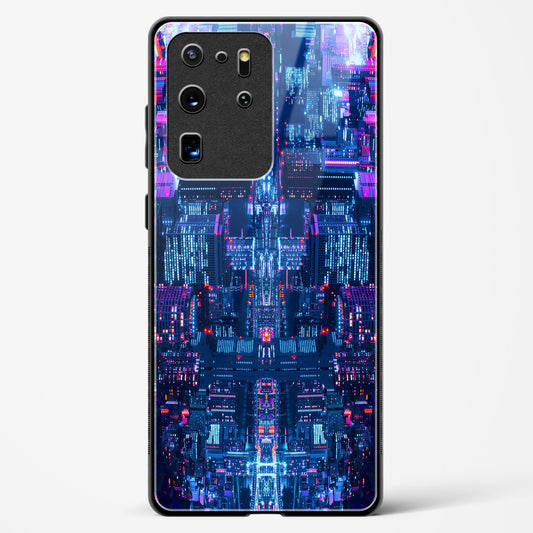 City Glitch - Samsung Galaxy S20 Ultra Glass Gripper Case