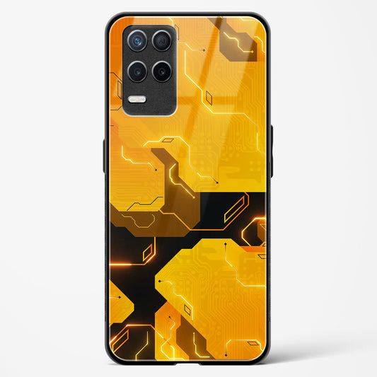 Solar Flare - Realme 8 5G Glass Gripper Case