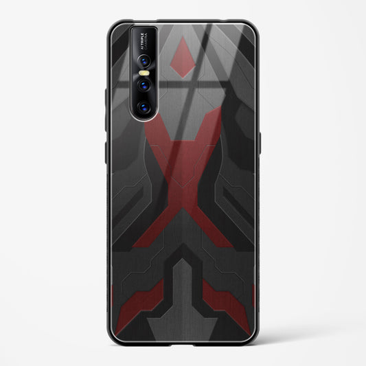 Ruby Rampage - Vivo V15 Pro Glass Gripper Case