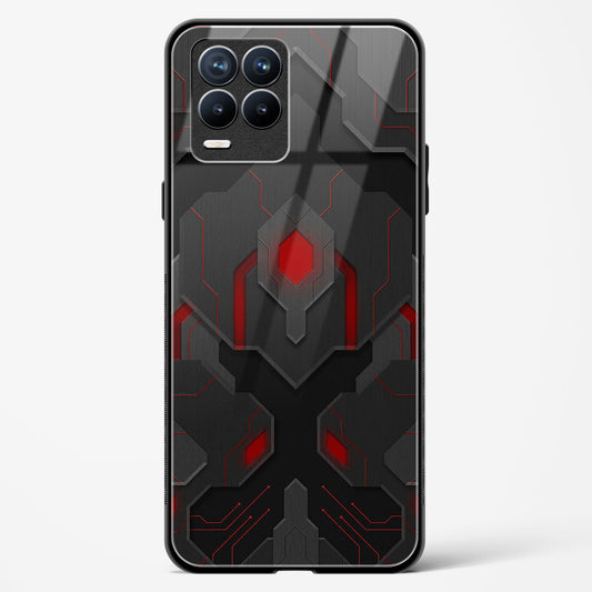 Obsidian Inferno - Realme 8 Pro Glass Gripper Case