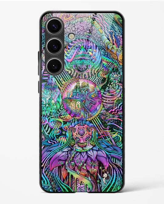 Trippy Galaxy - Samsung Galaxy S24 Glass Gripper Case