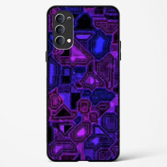 Twilight Fusion - Oppo Reno 4 Glass Gripper Case