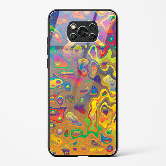 Contour Map - POCO X3 Pro Glass Gripper Case