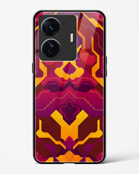 Pink Fusion - Vivo iQOO Z6 Pro 5G Glass Gripper Case