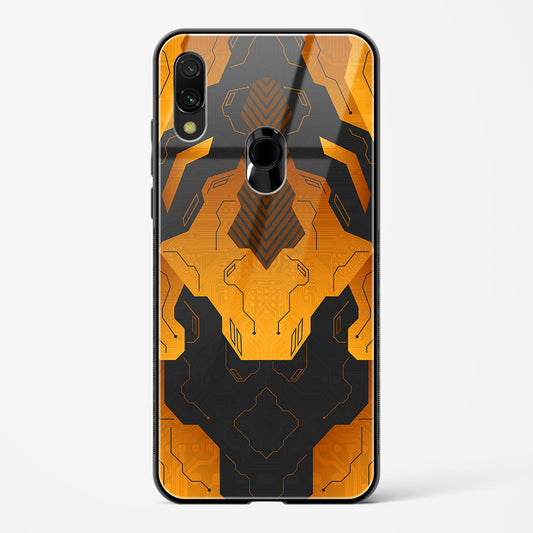 Gilded Edge - Redmi Note 7S Glass Gripper Case