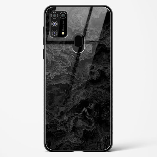 Charcoal Veil - Samsung Galaxy M31 Glass Gripper Case