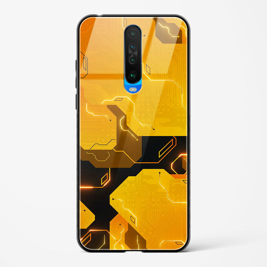 Solar Flare - POCO X2 Glass Gripper Case