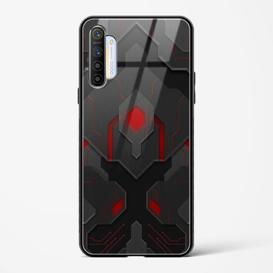 Obsidian Inferno - Realme X2 Glass Gripper Case