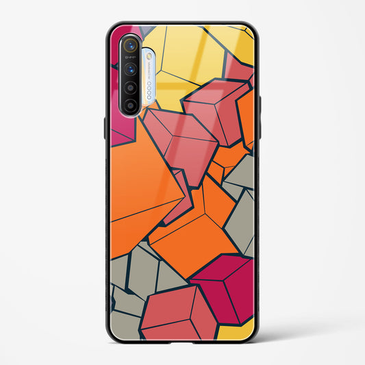 Cubic Blast - Realme X2 Glass Gripper Case