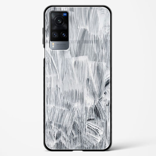 white paint - Vivo X60 Glass Gripper Case