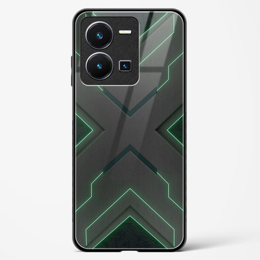 Green Horizon - Vivo Y35 Glass Gripper Case