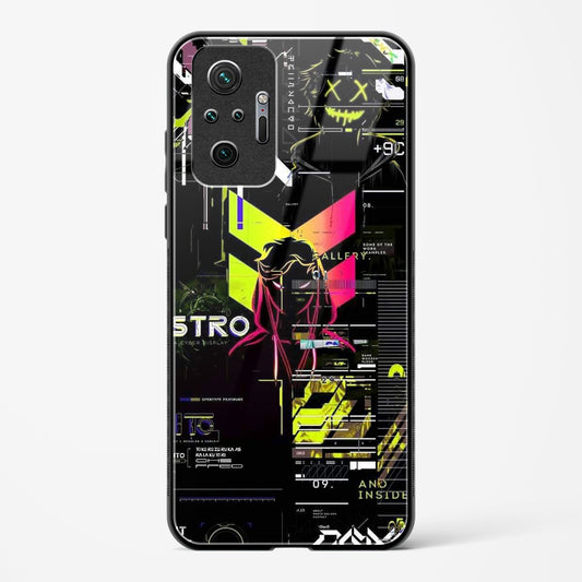 Cyber Boy Yellow - Redmi Note 10 Pro Glass Gripper Case