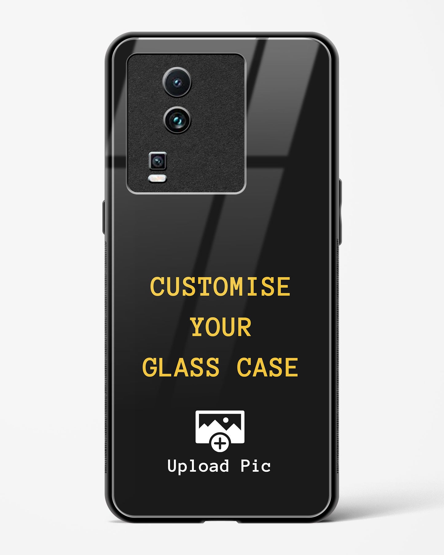 Customizable - Vivo iQOO Neo 7 Pro Glass Gripper Case