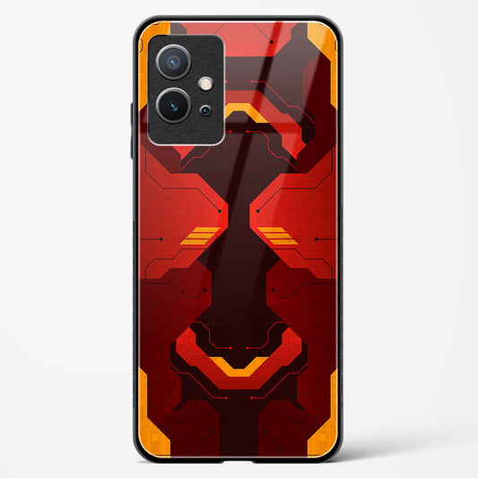 Flame Fusion - Vivo Y75 5G Glass Gripper Case