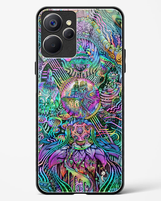 Trippy Galaxy - Realme 9i 5G Glass Gripper Case