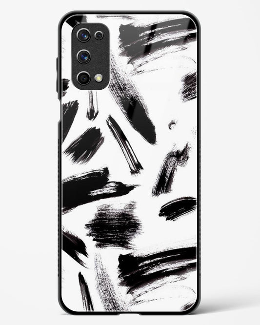 Ink Marks - Realme X7 Pro Glass Gripper Case