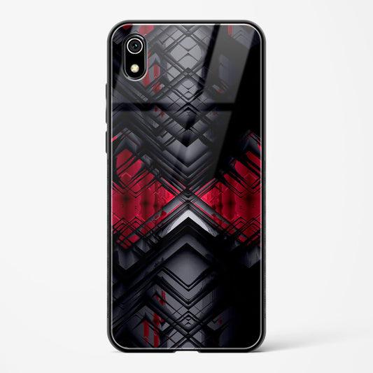 Red Eclipse - Redmi 7A Glass Gripper Case